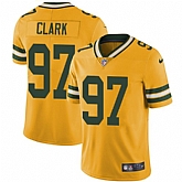 Nike Men & Women & Youth Packers 97 Kenny Clark Yellow NFL Vapor Untouchable Limited Jersey,baseball caps,new era cap wholesale,wholesale hats
